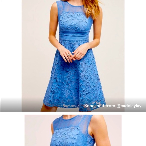 Blue Lace Moulinette Soeurs Dress 2P - Picture 8 of 8